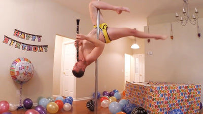 Funniest Happy Birthday: Clarinet Stripper Pole Dance!