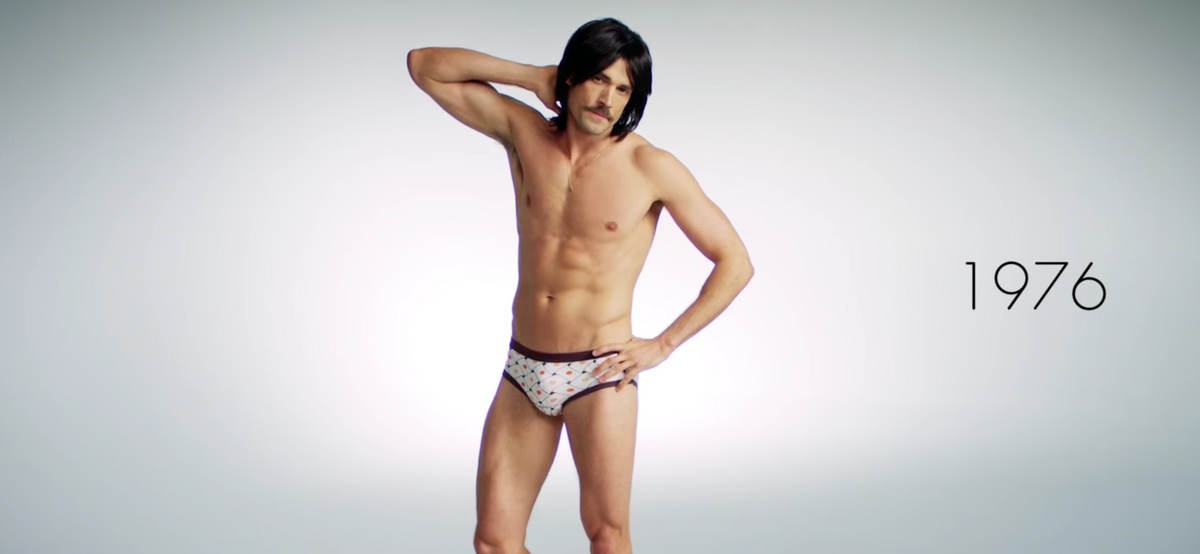 VIDEO: 100 Years of Men's Underwear