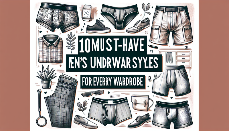 10 Must-Have Men's Underwear Styles for Every Wardrobe