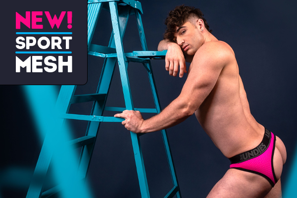 All New Sport Mesh Jock Briefs