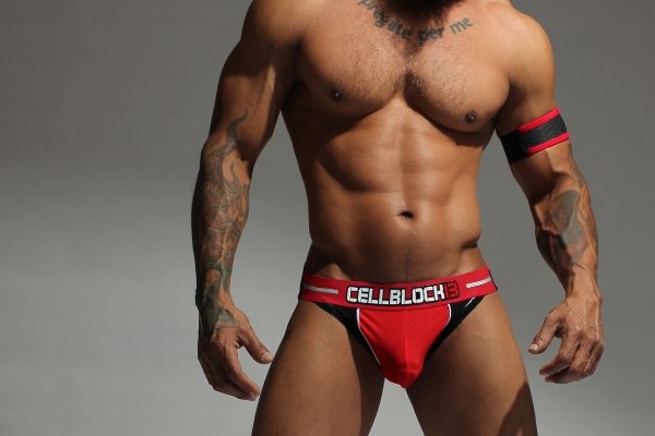 CellBlock 13 Red Hydro Jockstrap