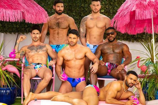 Pool Boy Printed Swim Briefs