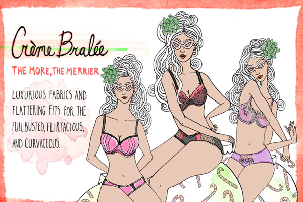 Crème Bralée by Q-T Intimates