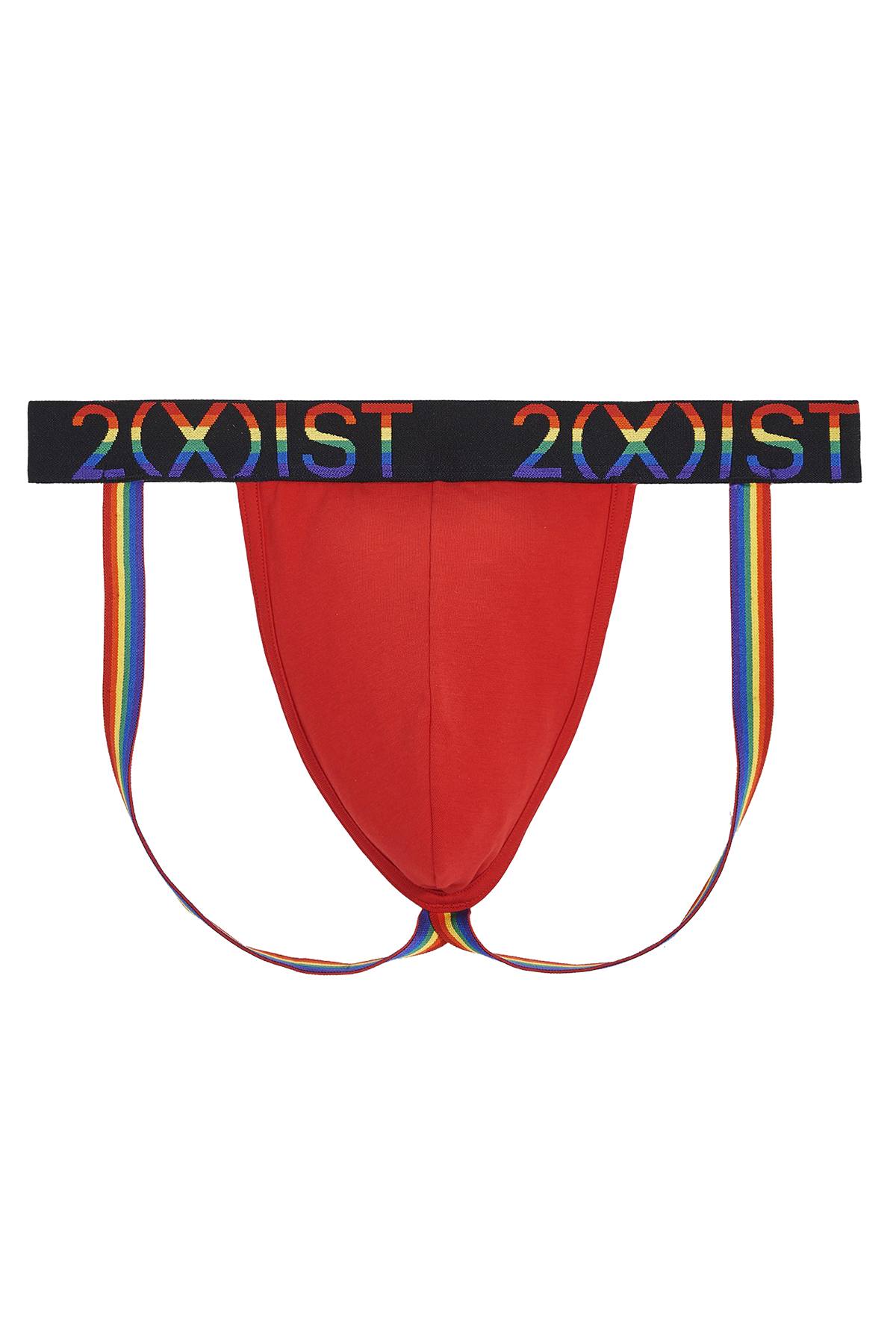 2(X)IST Toreador Red Pride Cotton Stretch Jockstrap