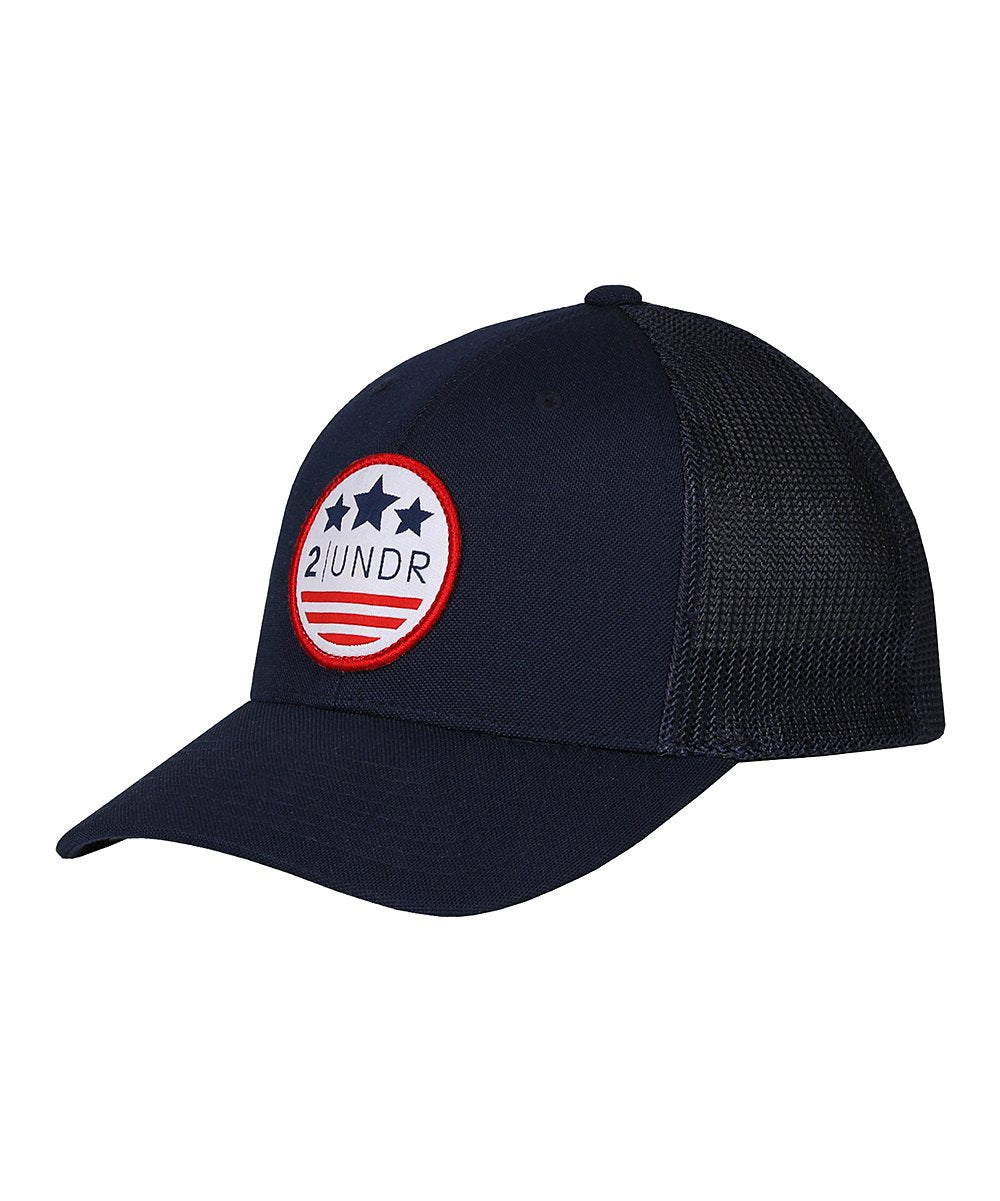 2UNDR Navy Team Mesh Back Hat