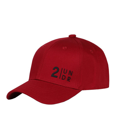 2UNDR Red Snap Back Hat