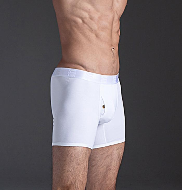 5=Ten White Core Boxer Brief