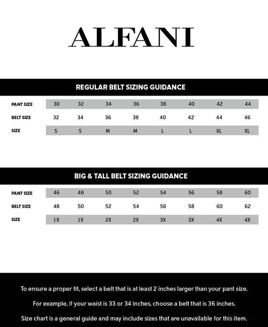 Alfani Reversible Compression Buckle Belt