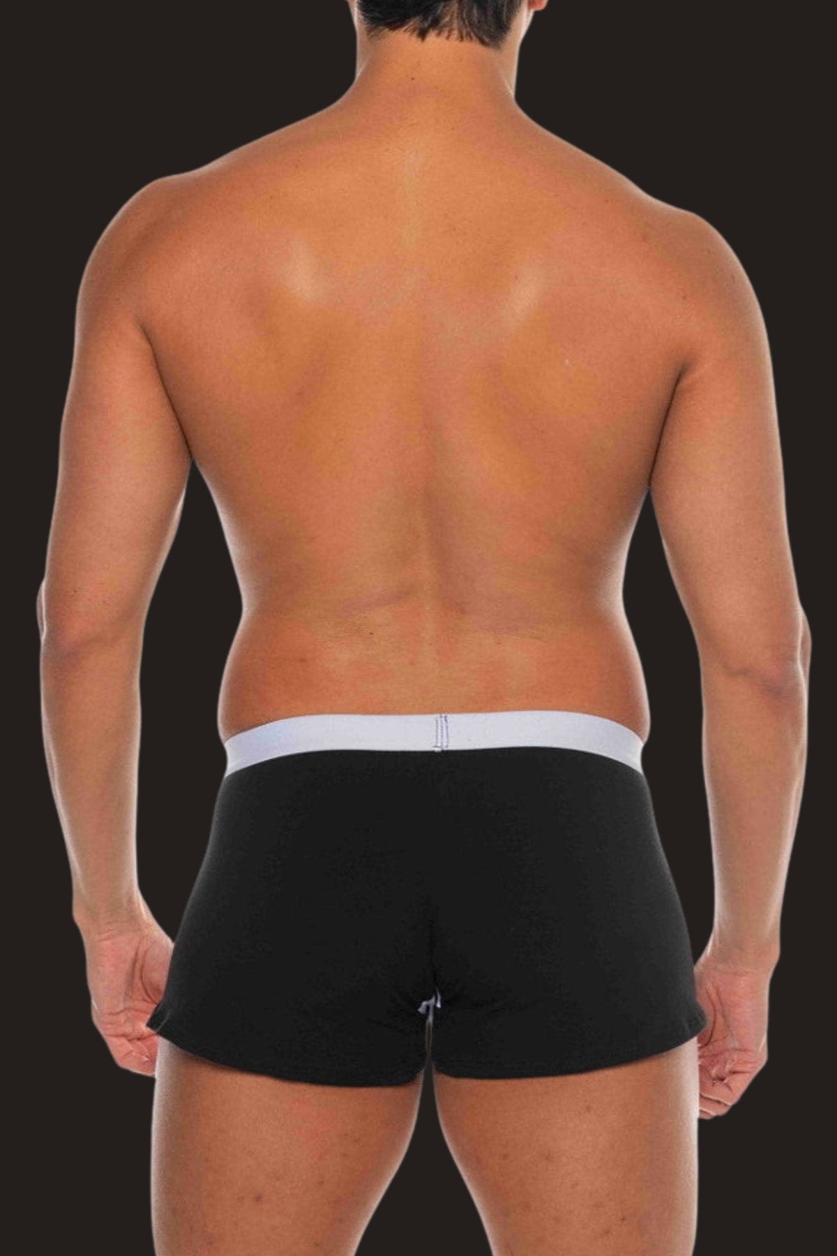 American Jock Black Basics Boxer Brief