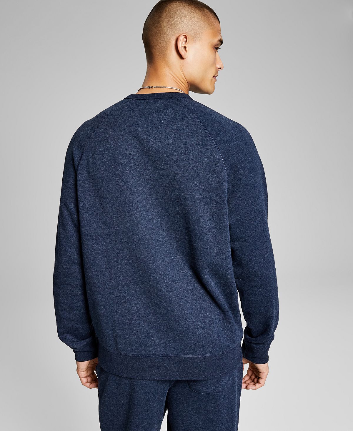 And Now This Run Club Fleece Sweatshirt Blue