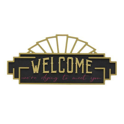 Ashland Gatsby Halloween Welcome Wall Sign