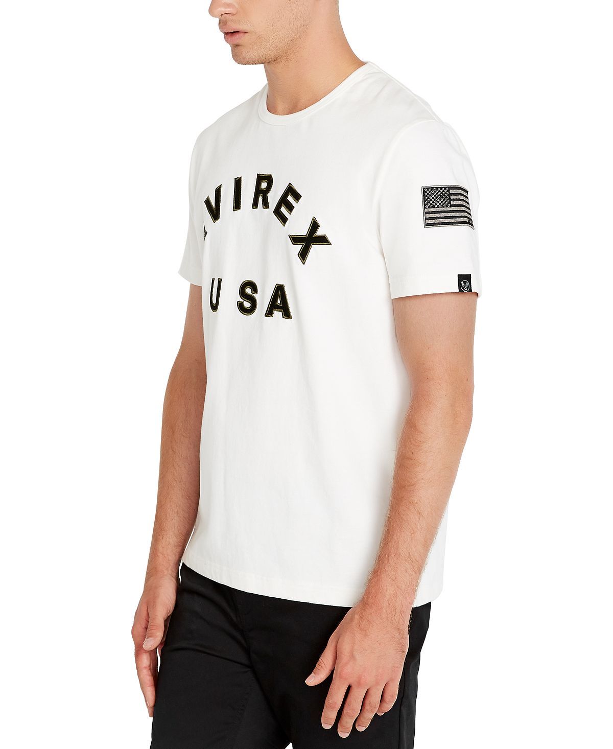 Avirex Logo Graphic T-shirt White