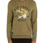 Avirex Tiger Logo Sweatshirt Military Olive