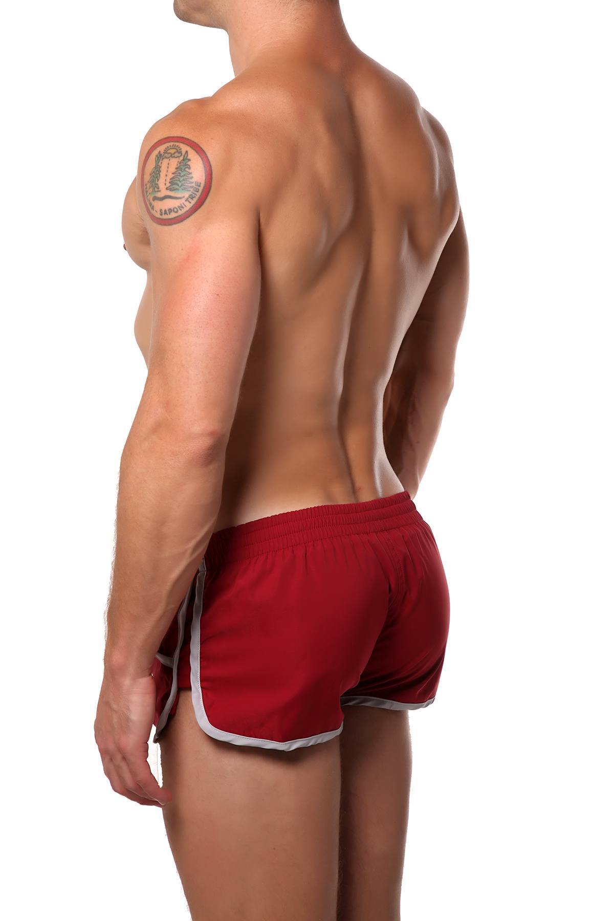 Biking-Red Swim/Running Short