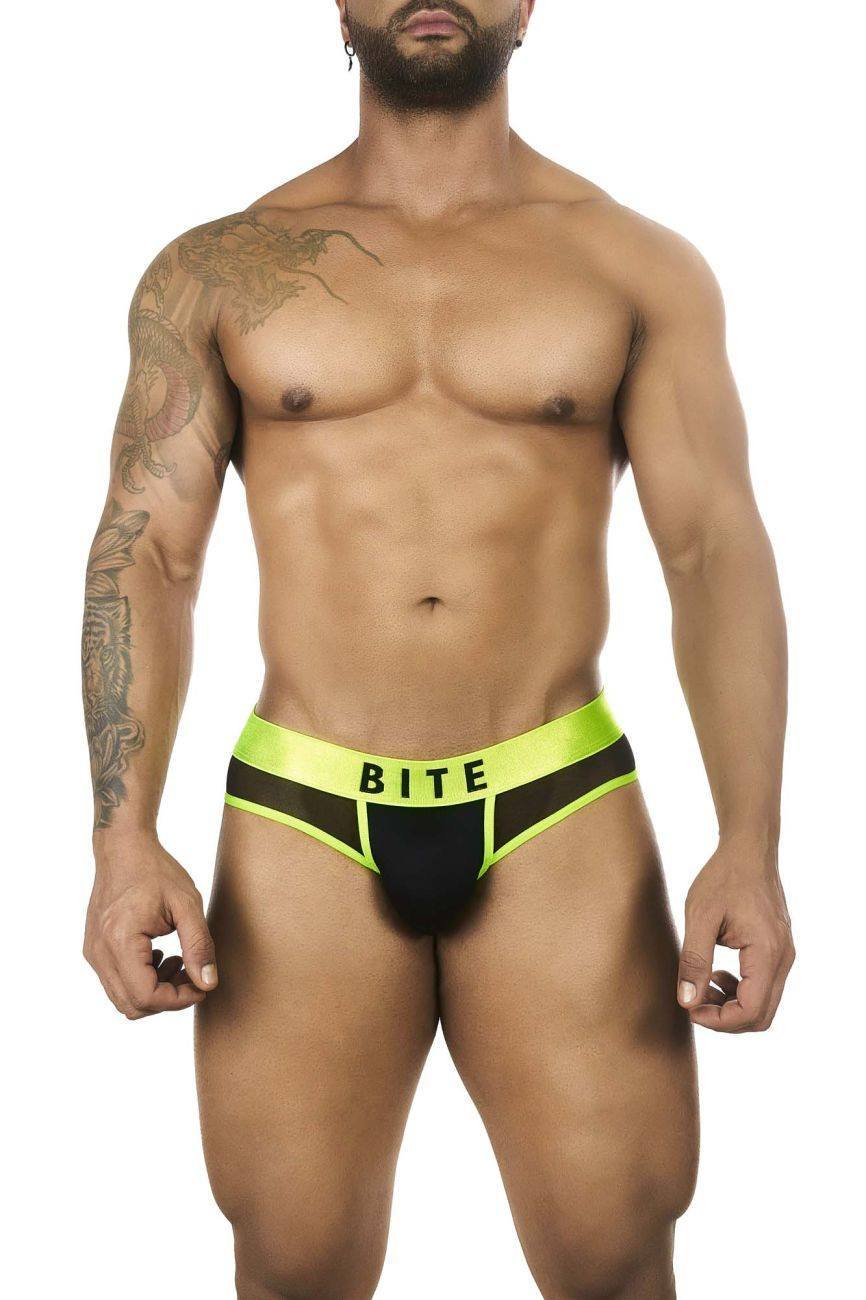 BiteWear Black BW2023110 Sweet Kiwi Brief