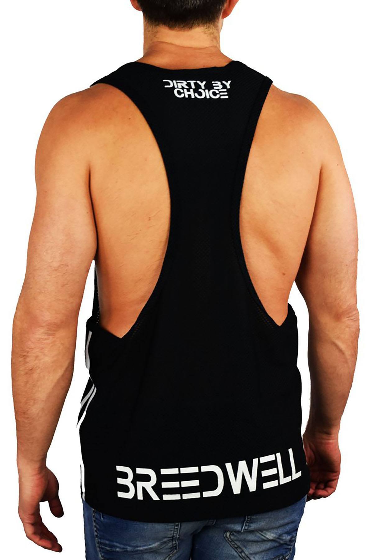 Breedwell Black/White Circuit Tank Top