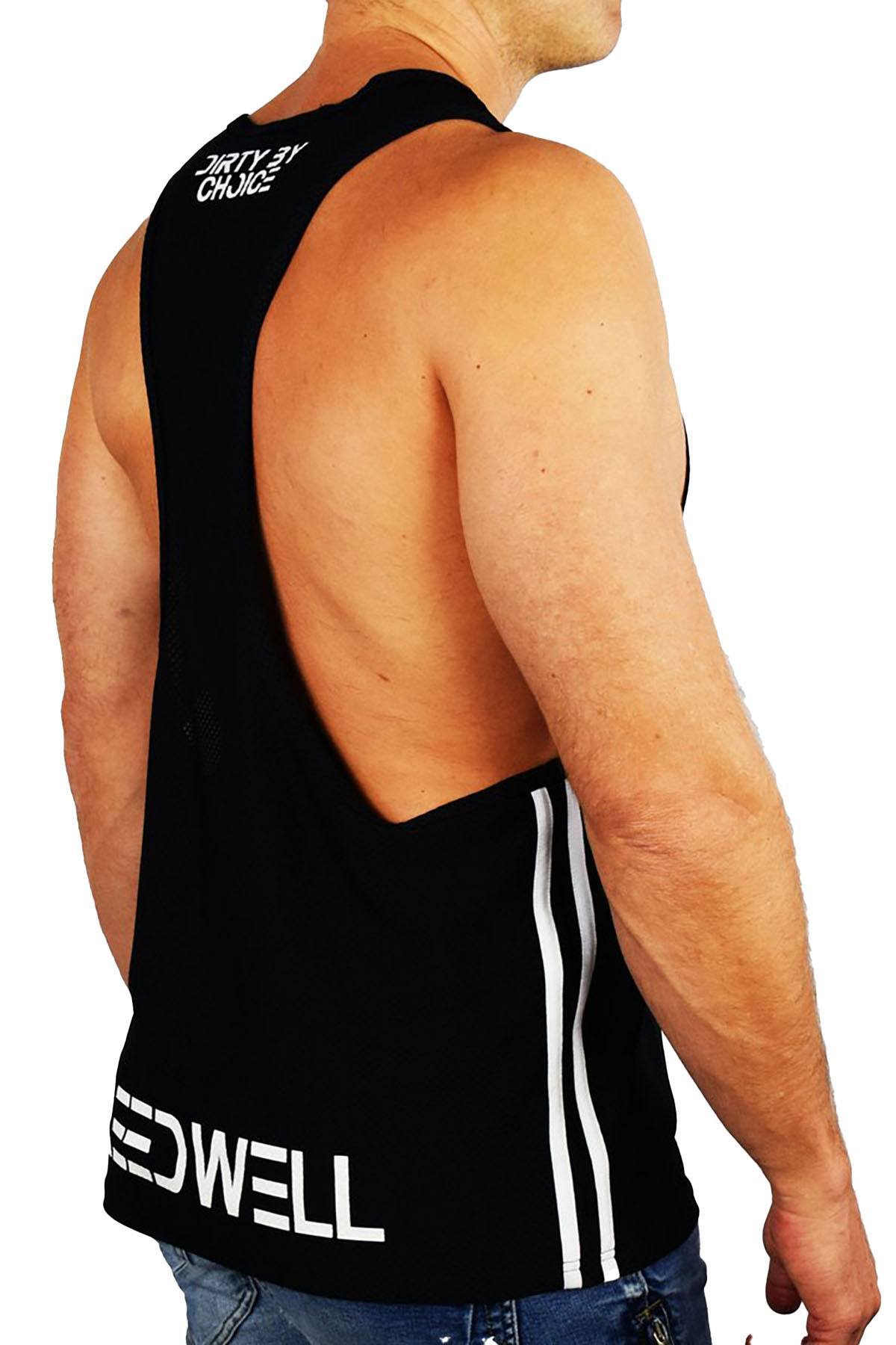Breedwell Black/White Circuit Tank Top