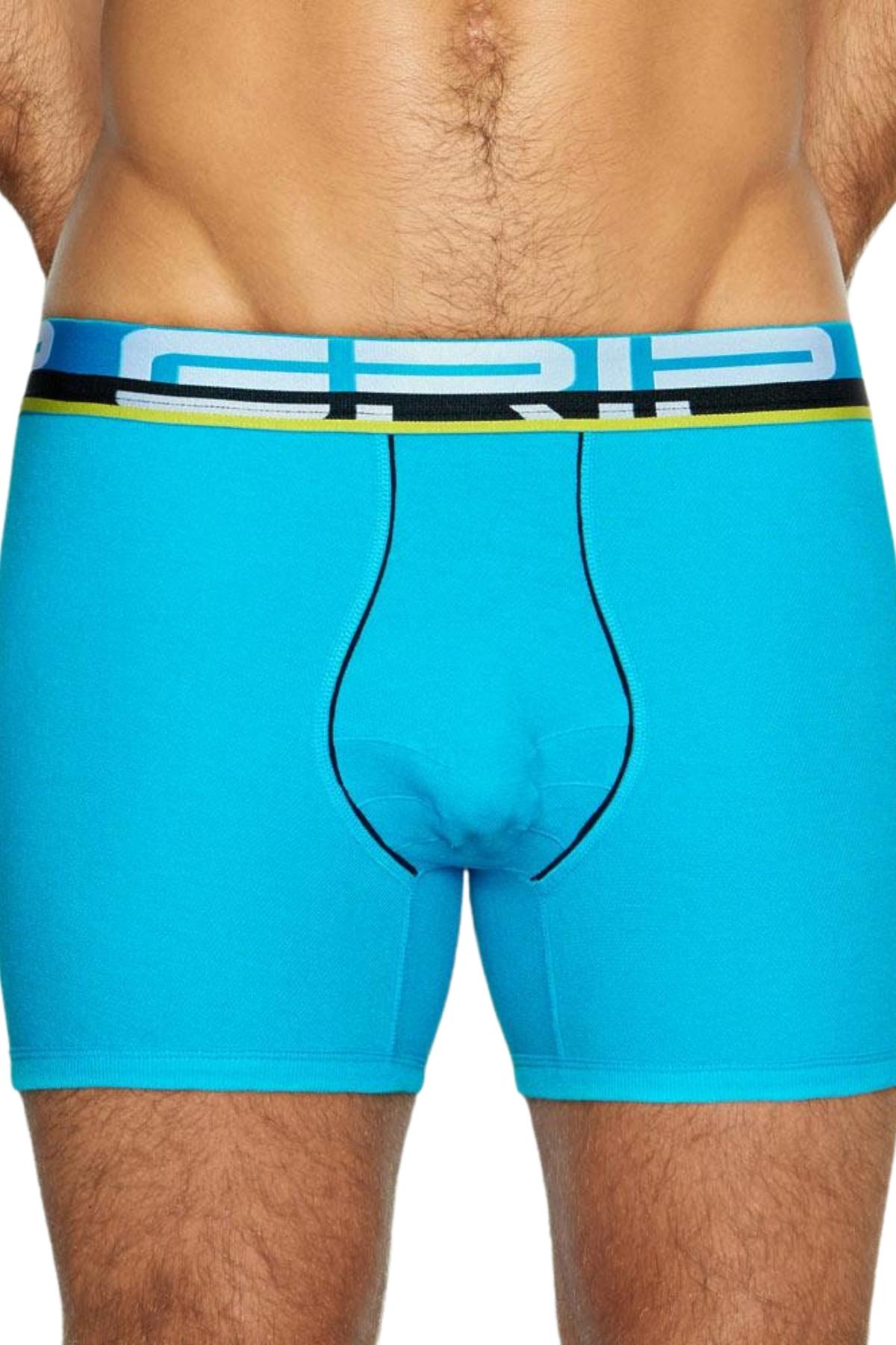 C-IN2 Neon Blue GRIP 1.0 Boxer Brief