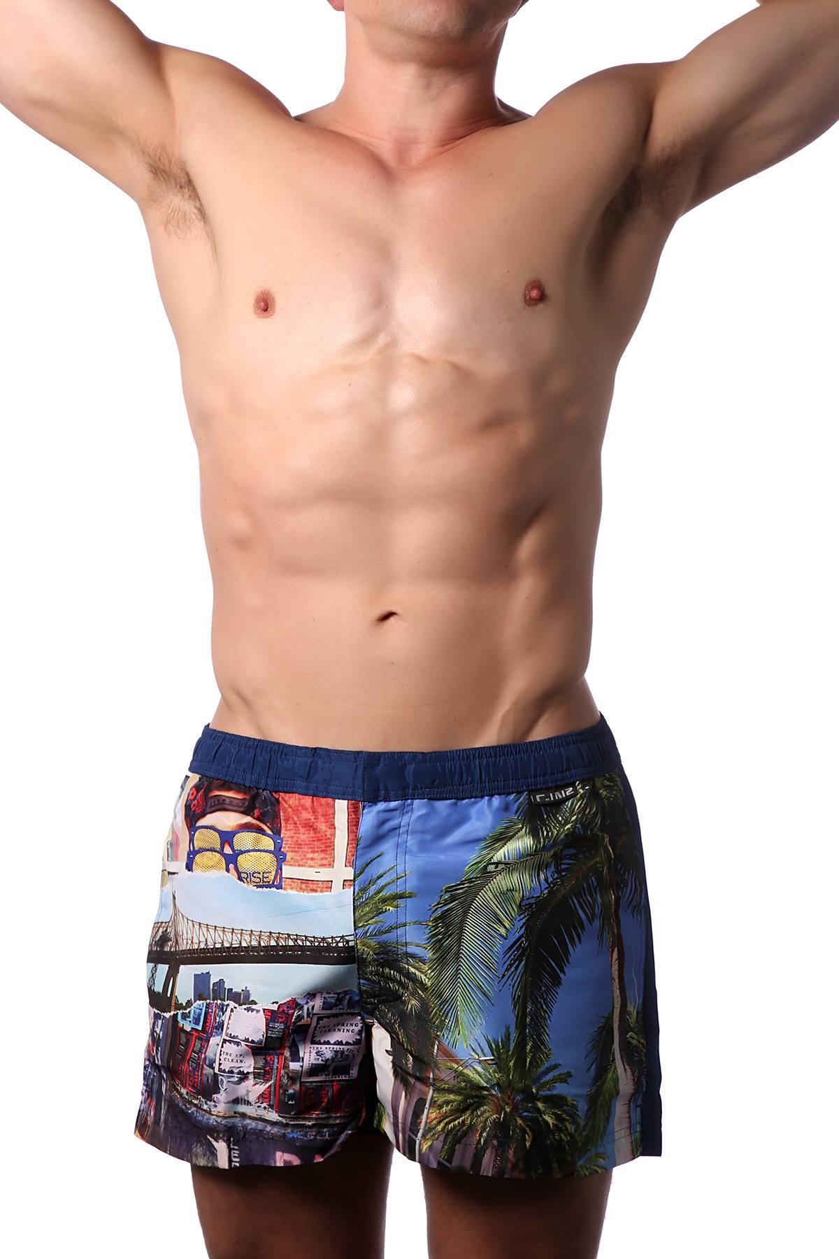 C-IN2 Rise/Rage Printed Woven Swim Short