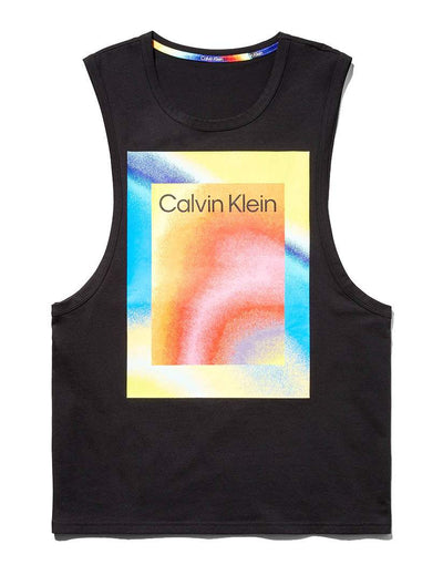 Calvin Klein Black Reimagined Heritage Pride Lounge Muscle Tank