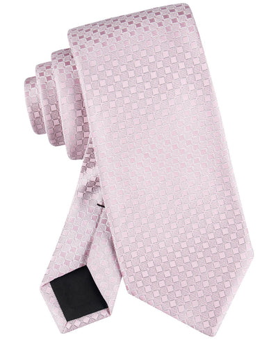 Calvin Klein Checkered Geo-Print Tie