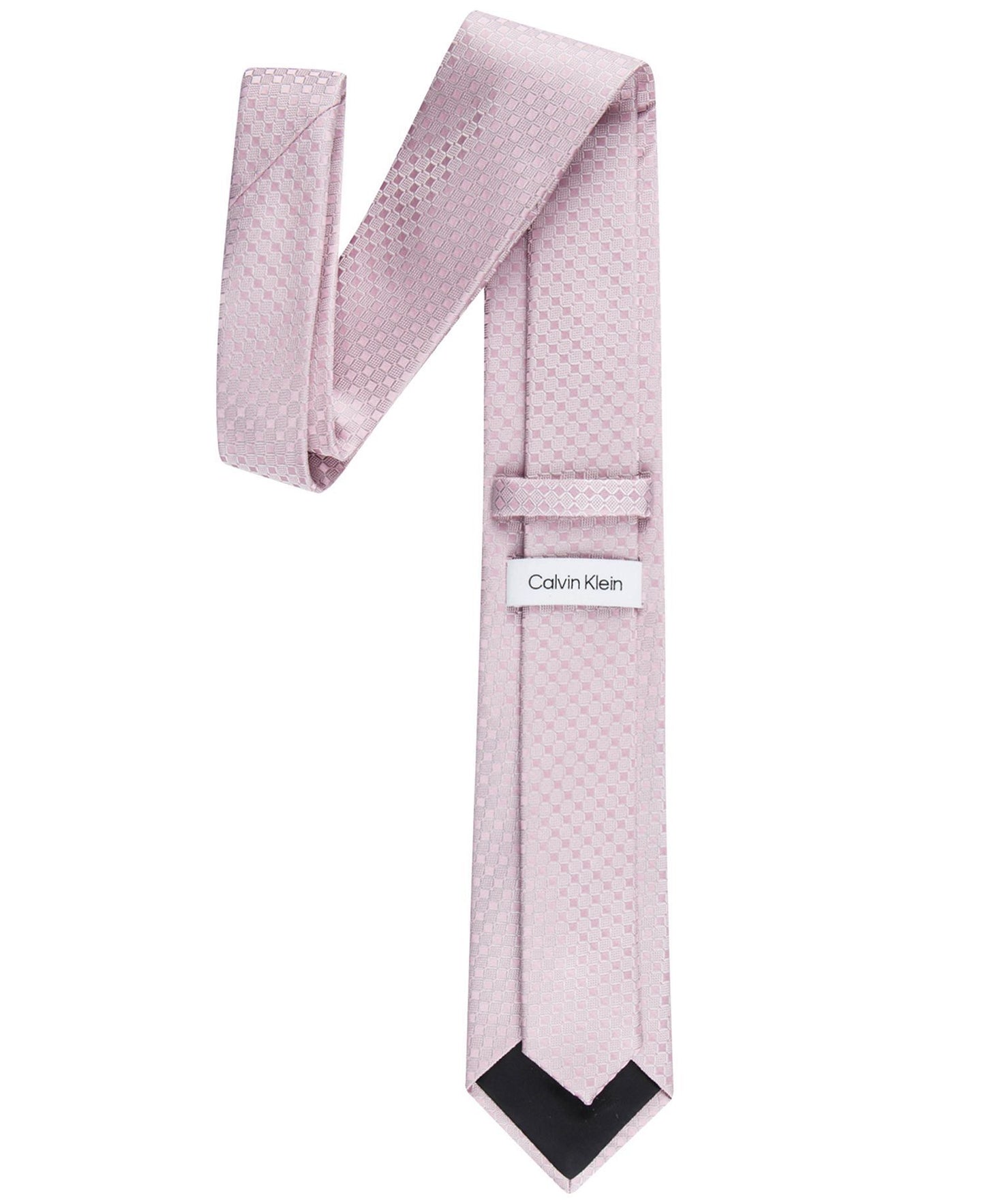 Calvin Klein Checkered Geo-Print Tie