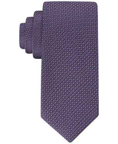 Calvin Klein Micro - Dot Neat Tie - Purple