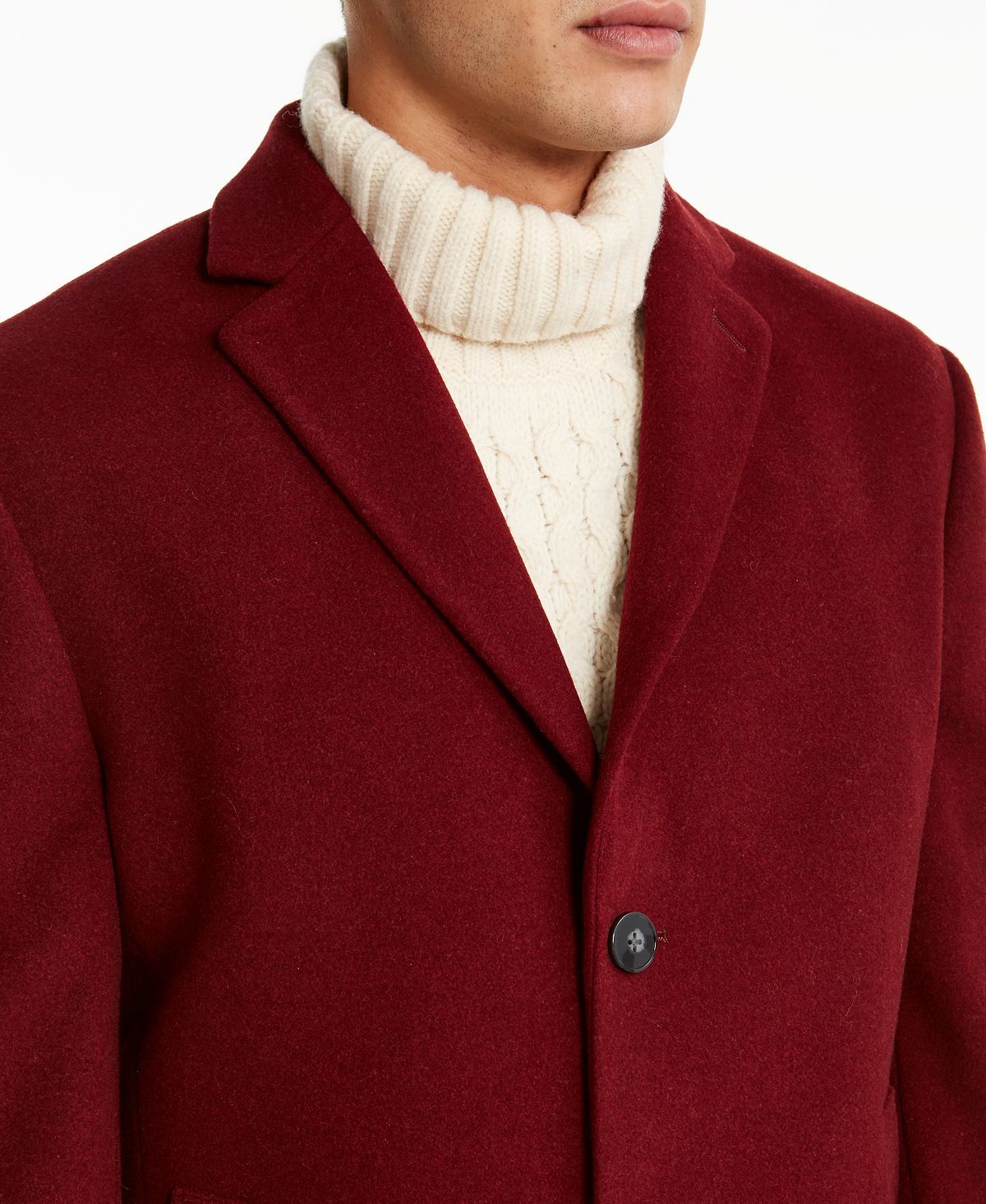 Calvin Klein Prosper X-fit Overcoat Monarch Red