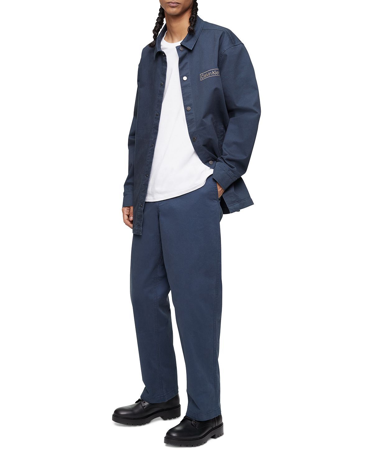 Calvin Klein Relaxed Fit Chino Pants Ink