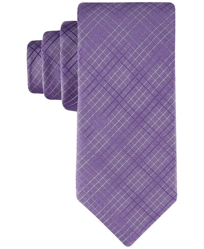 Calvin Klein Stella Grid Tie - Purple