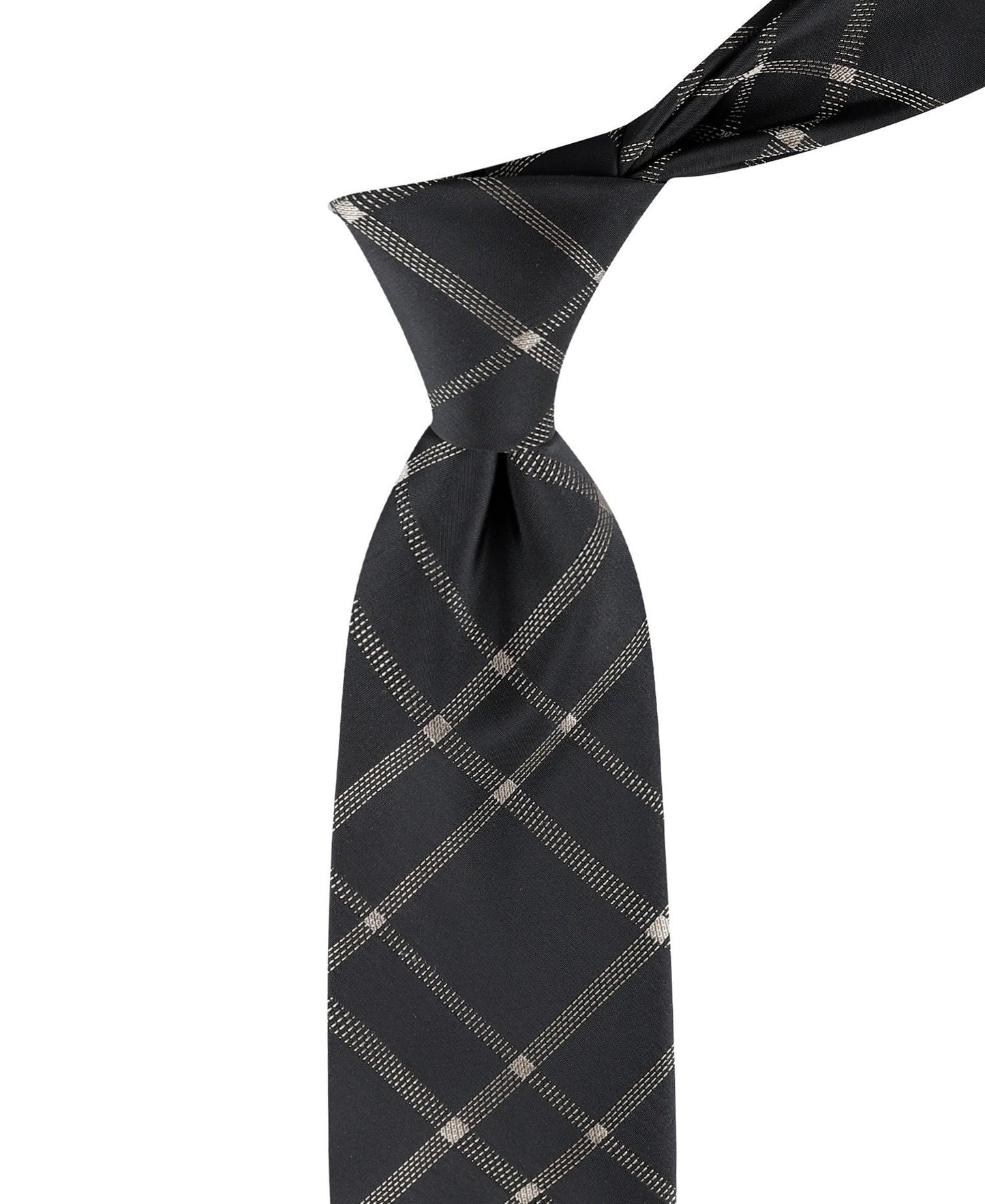 Calvin Klein Stitch Plaid Tie