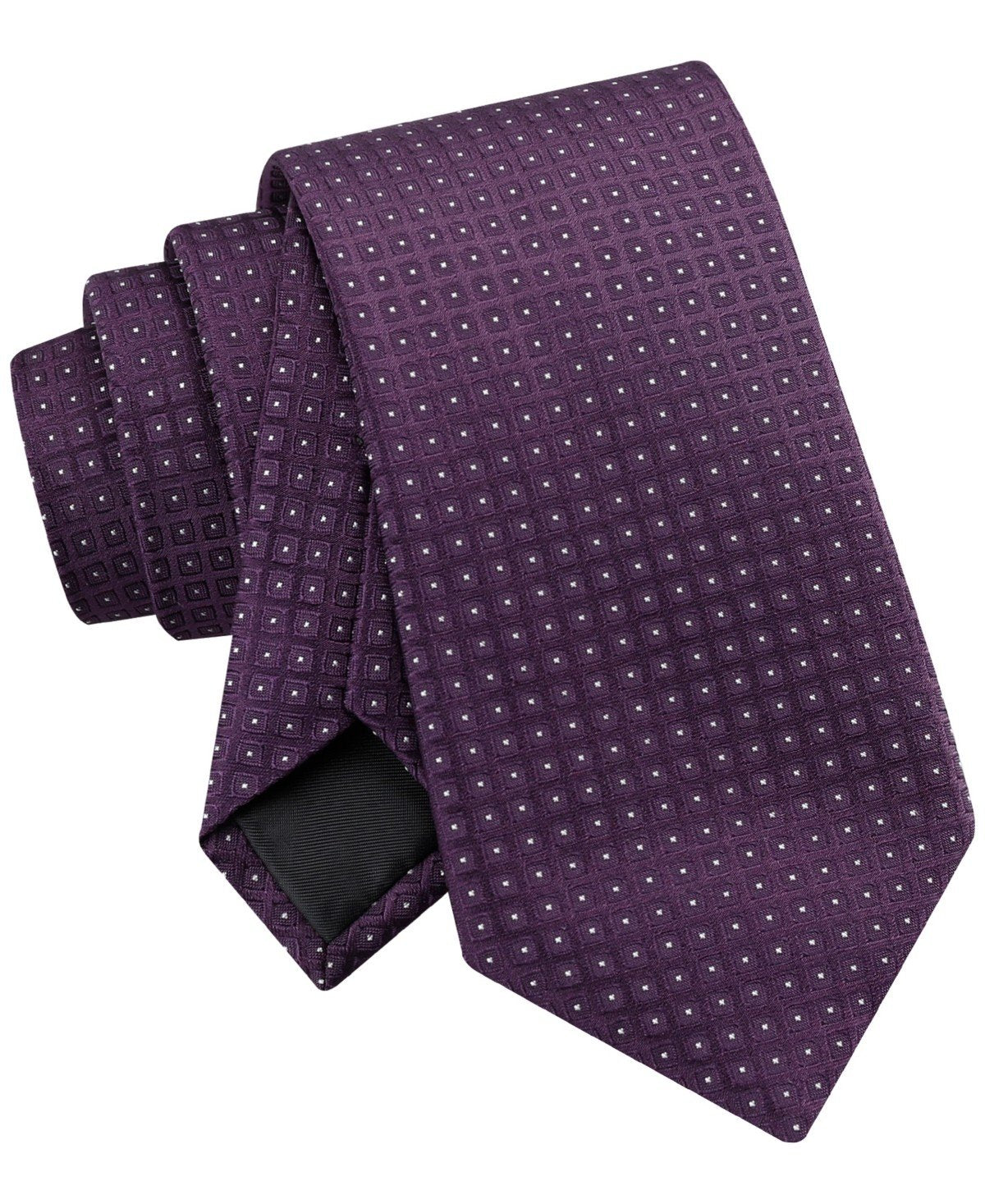 Calvin Klein Zoe Dot - Pattern Tie - Purple