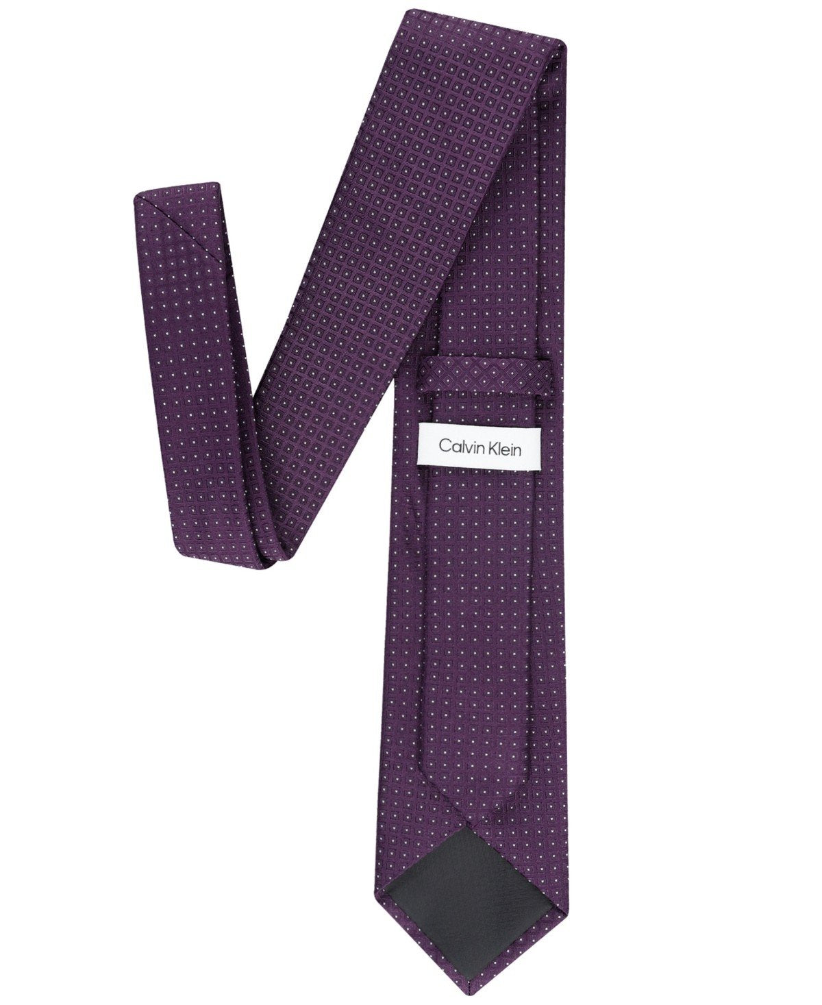 Calvin Klein Zoe Dot - Pattern Tie - Purple
