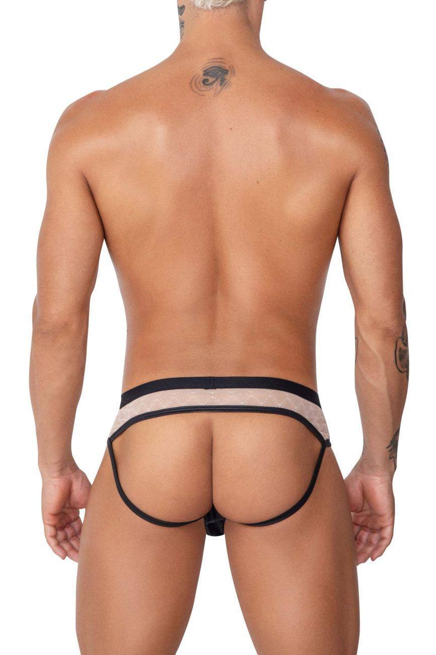 CandyMan Nude 99763 Lace Jockstrap