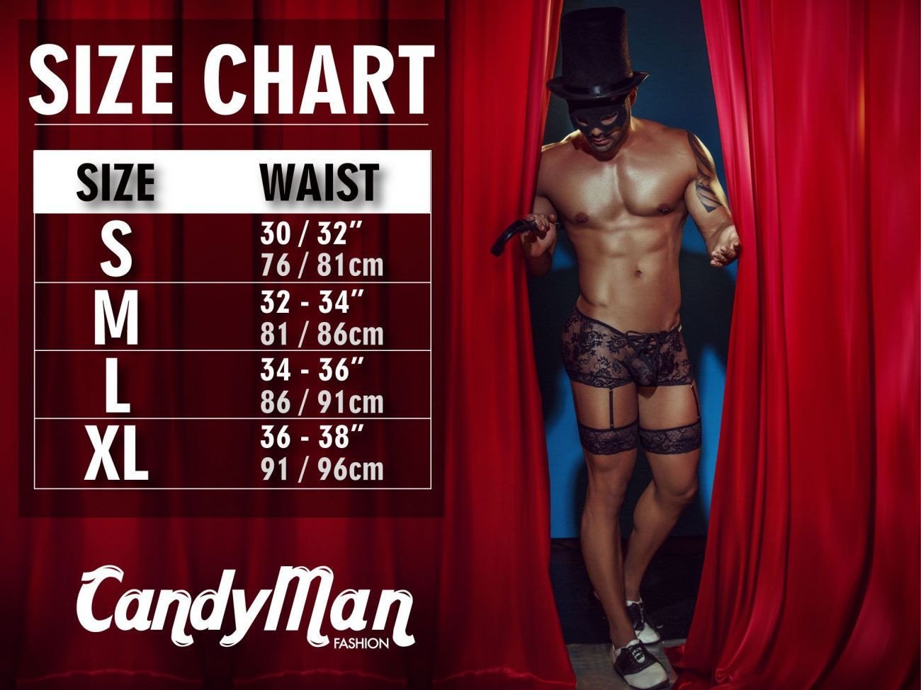 CandyMan White 9586 Thong