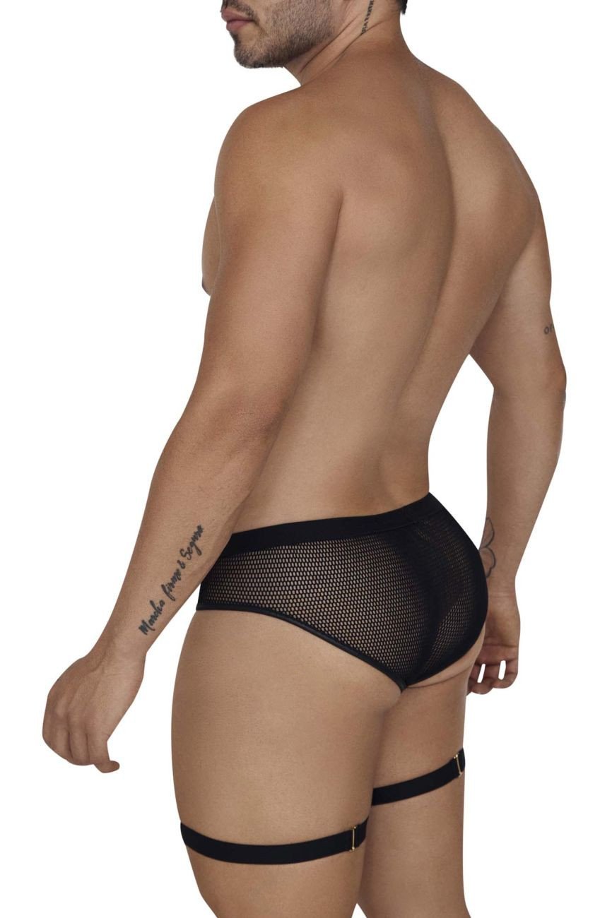 CandyMan black 99684 Garter Brief