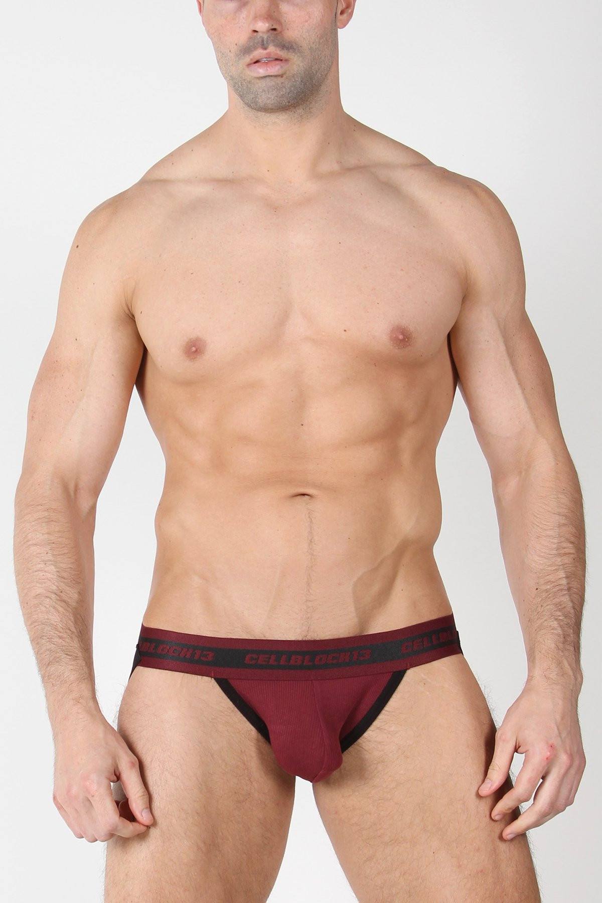 CellBlock 13 Burgundy Rascal Jockstrap