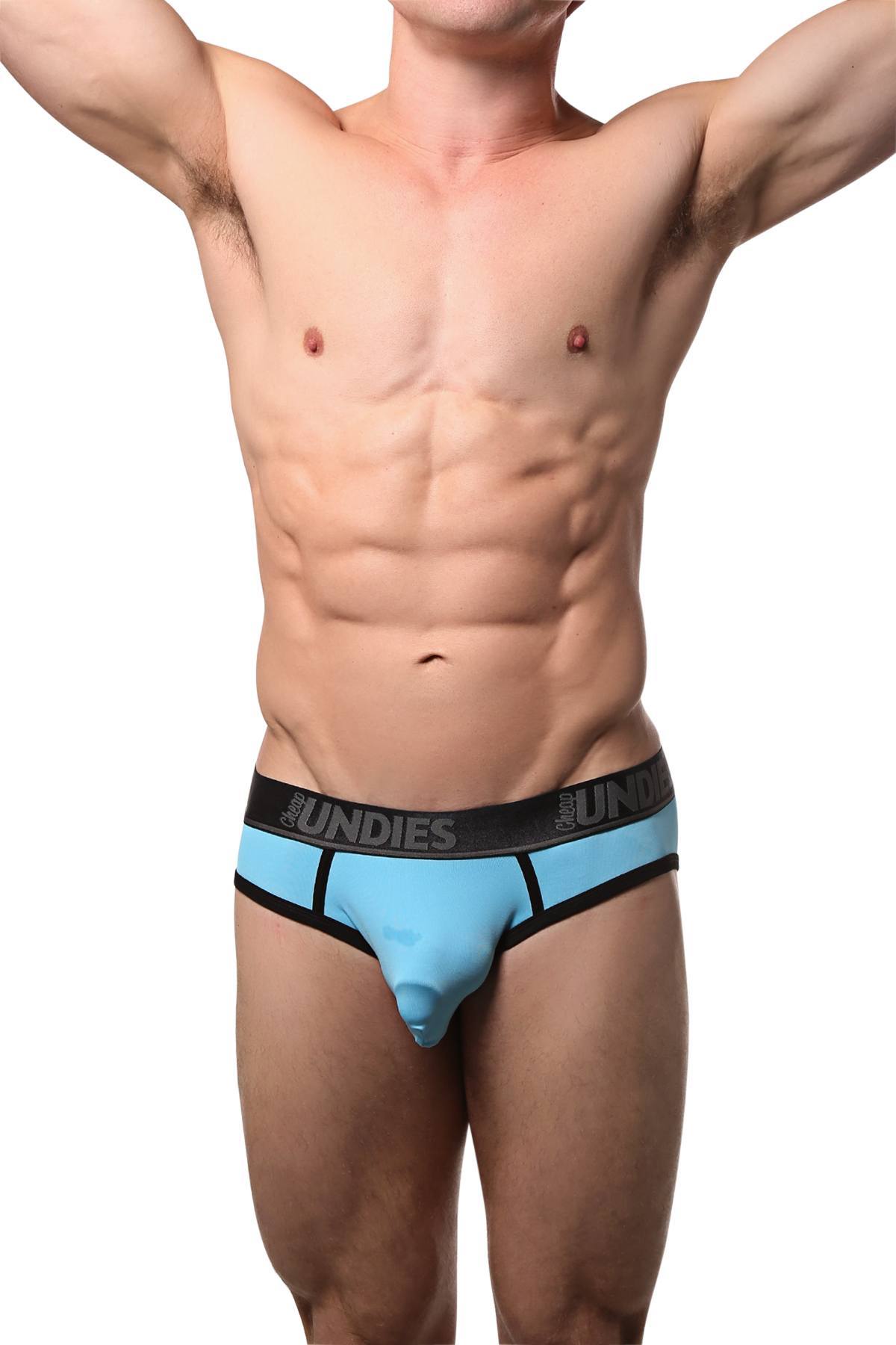 CheapUndies Aqua Sports Jock Brief