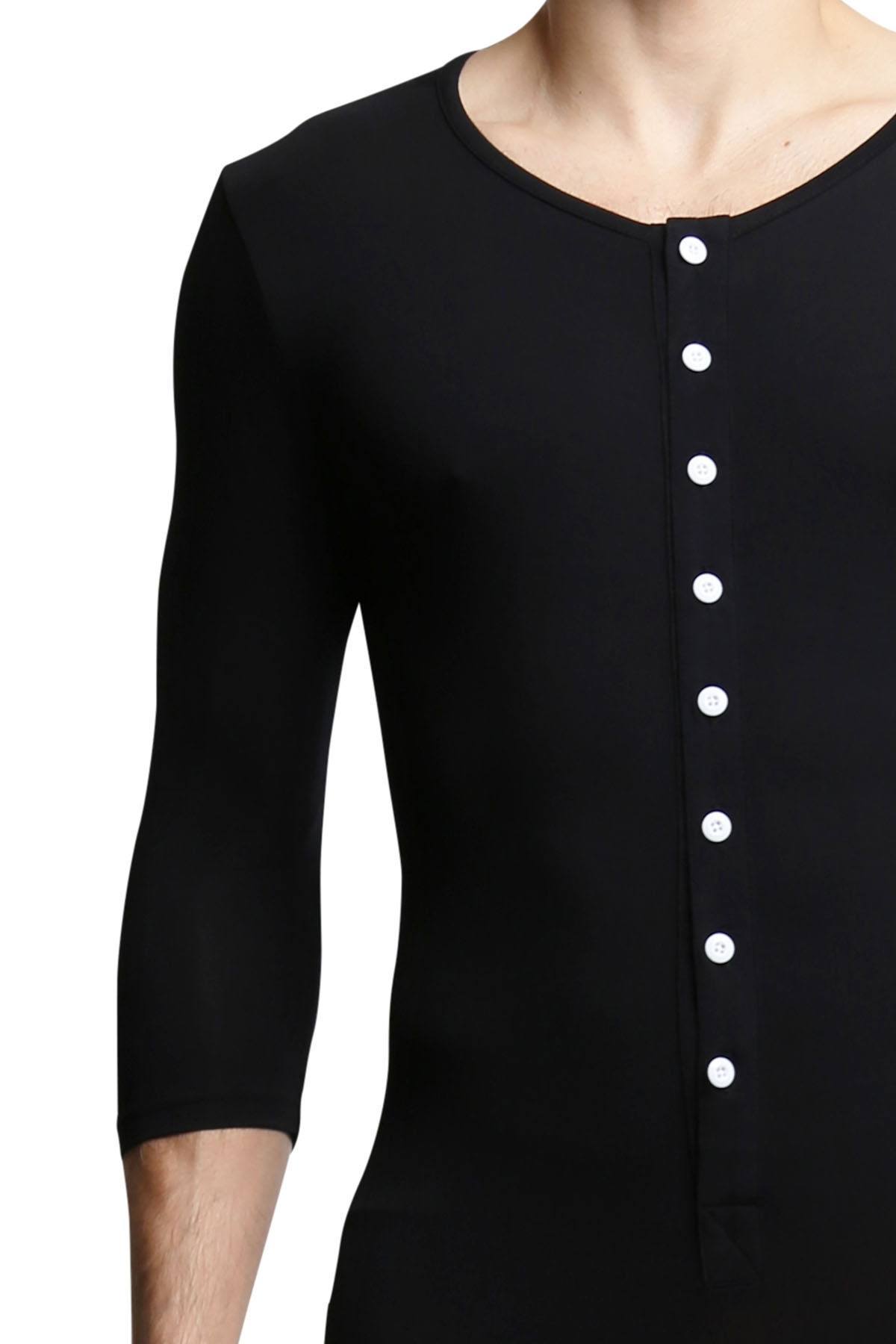 CheapUndies Black Long Sleeve Onesie