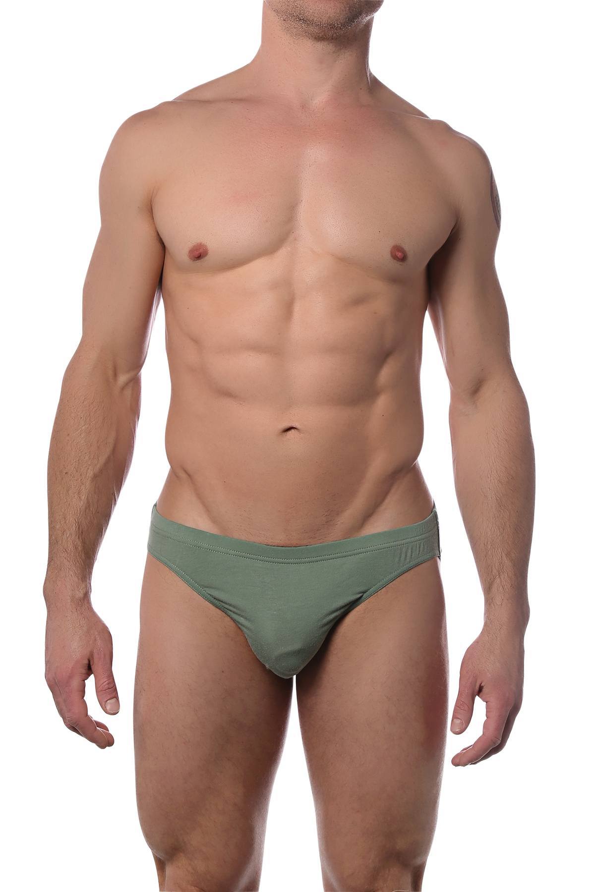 CheapUndies Green Comfort Bikini Brief