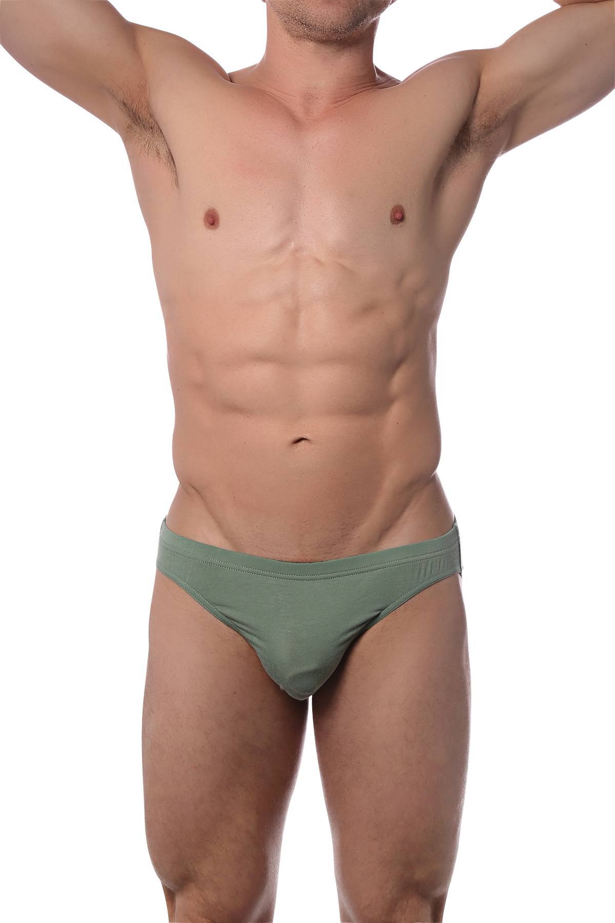 CheapUndies Green Comfort Bikini Brief