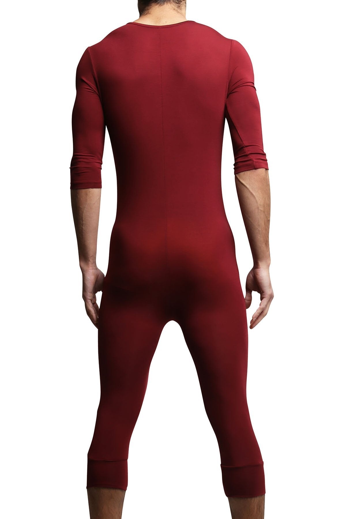 CheapUndies Maroon Long Sleeve Onesie