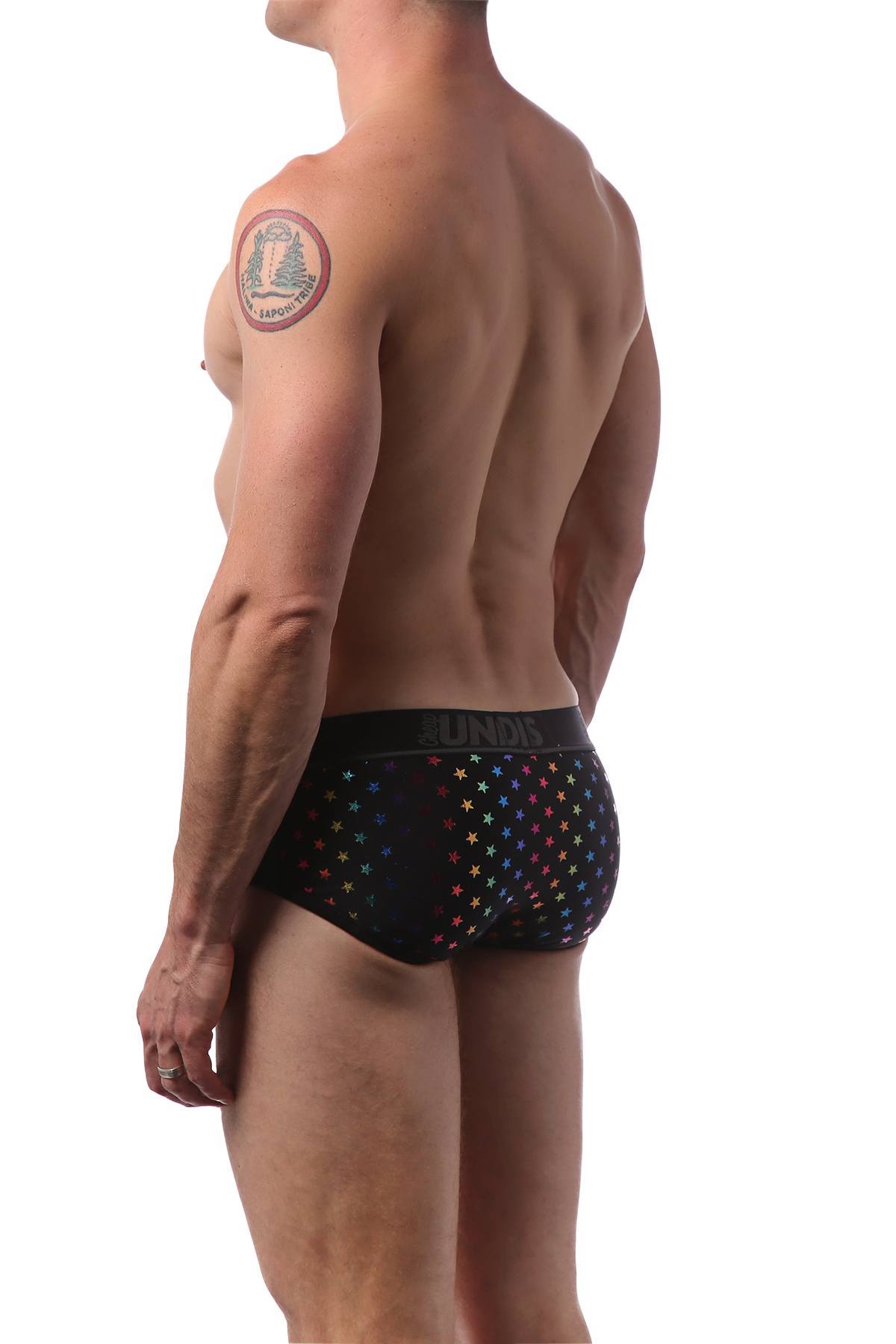 CheapUndies Pride Stars Foil Brief