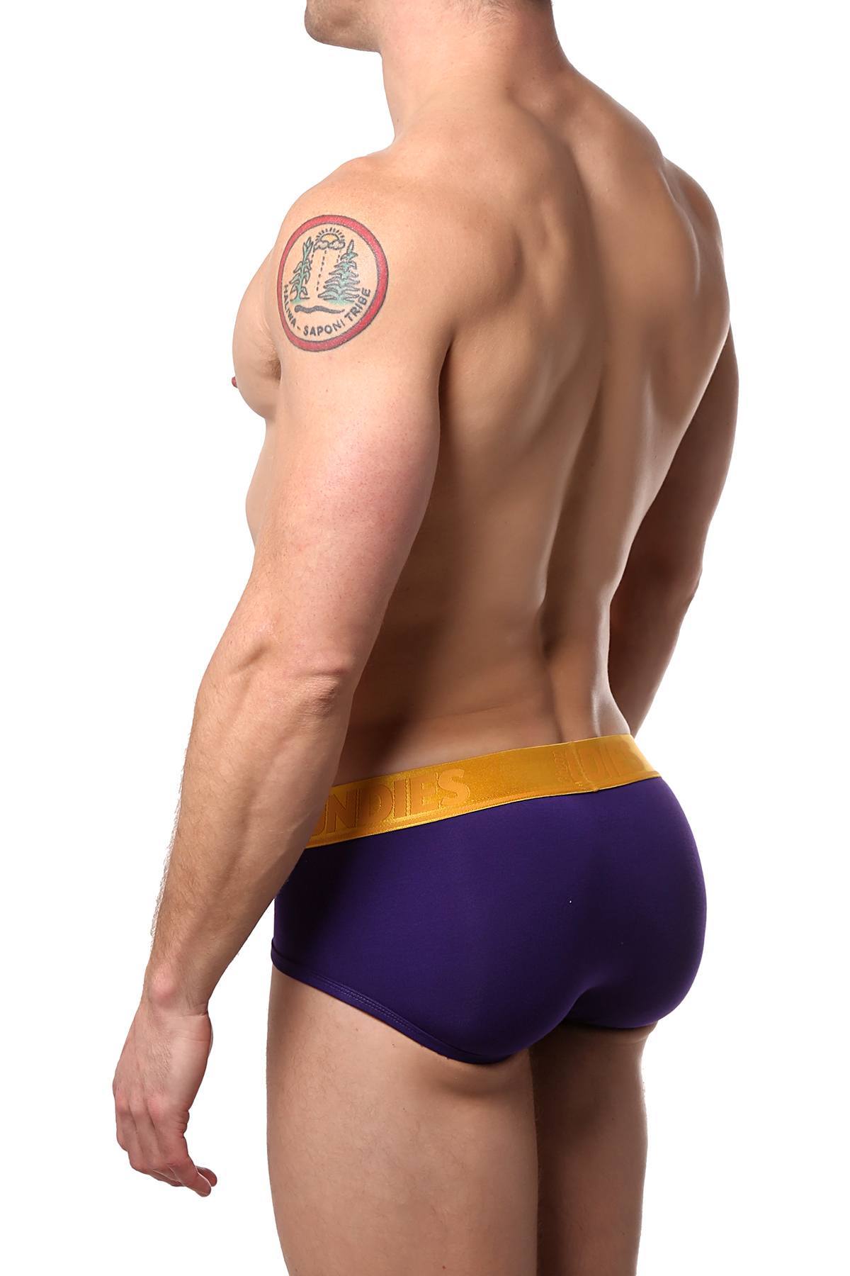 CheapUndies Purple Luxe Brief