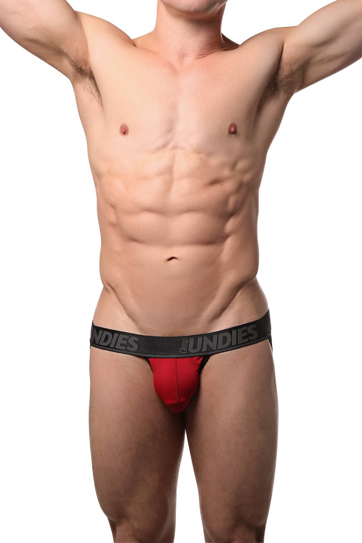 CheapUndies Red Fluid Jock