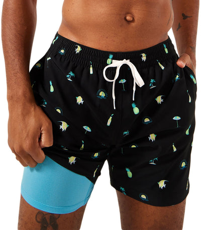 Chubbies Beach Essentials /2" Swim Trunks - Black