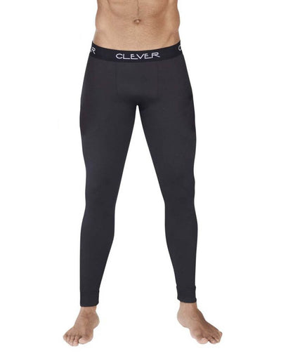 Clever Black Visual Athletic Pant