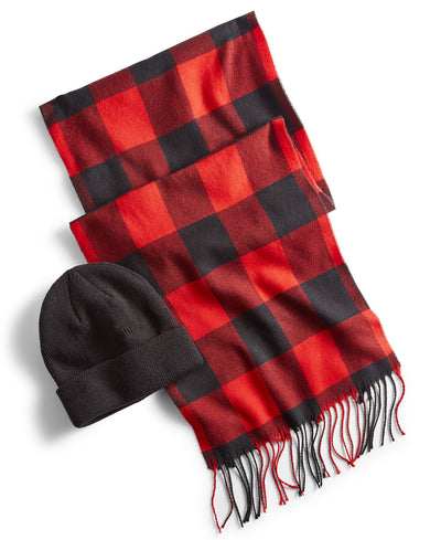 Club Room Beanie & Scarf Set