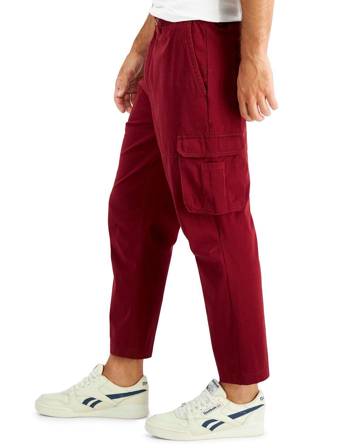 Club Room Cargo Pants Garnet Stone