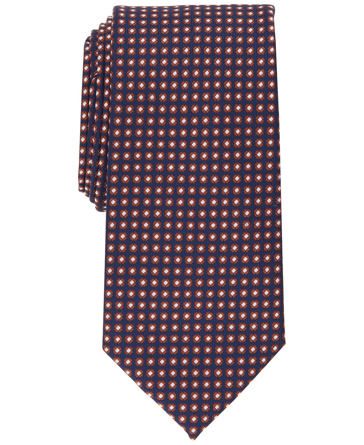 Club Room Lopez Neat Tie Brown